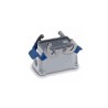 Embase en saillie 10B, Aluminium moulé sous pression, IP65, Sortie horizontale, M20